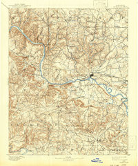 BATESVILLE, AR HISTORICAL MAP GEOPDF 30X