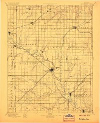 BURLINGTON, KS HISTORICAL MAP GEOPDF 30X