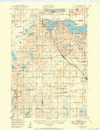 CUSHING, MN HISTORICAL MAP GEOPDF 15X15