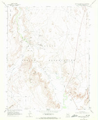 MEXICAN WATER SW, AZ HISTORICAL MAP GEOP