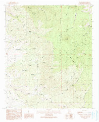 BULLARD PEAK, NM HISTORICAL MAP GEOPDF 7