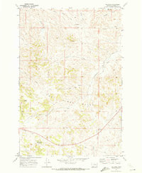 THE KNOB, MT HISTORICAL MAP GEOPDF 7.5X7
