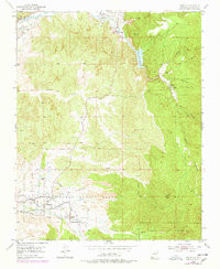 CUNDIYO, NM HISTORICAL MAP GEOPDF 7.5X7.