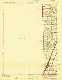 LAMBERTVILLE EAST, MI HISTORICAL MAP GEO