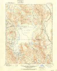 SIERRAVILLE, CA-NV HISTORICAL MAP GEOPDF