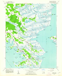 WINGATE, MD HISTORICAL MAP GEOPDF 7.5X7.