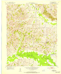 MILBURN, KY HISTORICAL MAP GEOPDF 7.5X7.