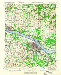 PADUCAH, IL-KY HISTORICAL MAP GEOPDF 15X
