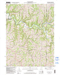 MAJORSVILLE, WV-PA HISTORICAL MAP GEOPDF