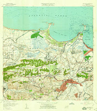 BAYAMON, PR HISTORICAL MAP GEOPDF 7.5X7.