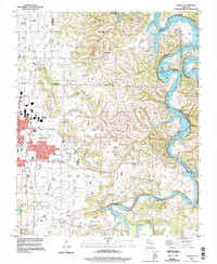 SONORA, AR HISTORICAL MAP GEOPDF 7.5X7.5