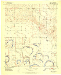 IDABEL SE, OK-TX HISTORICAL MAP GEOPDF 7