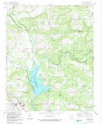 KNOXVILLE, AR HISTORICAL MAP GEOPDF 7.5X