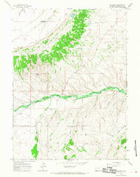 MCKINNON, WY HISTORICAL MAP GEOPDF 7.5X7