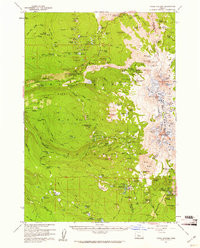 THREE SISTERS, OR HISTORICAL MAP GEOPDF
