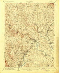 LAUREL, MD HISTORICAL MAP GEOPDF 15X15 G