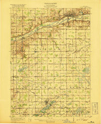 IONIA, MI HISTORICAL MAP GEOPDF 15X15 GR