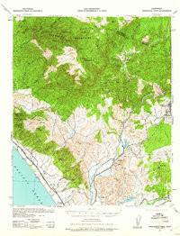 MARGARITA PEAK, CA HISTORICAL MAP GEOPDF