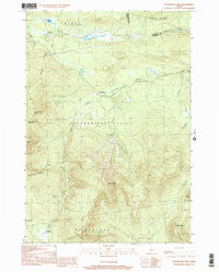 SUGARLOAF MOUNTAIN, ME HISTORICAL MAP GE