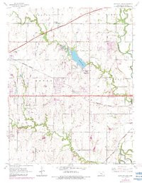 SANTA FE LAKE, KS HISTORICAL MAP GEOPDF