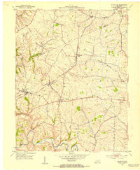 ELIZAVILLE, KY HISTORICAL MAP GEOPDF 7.5