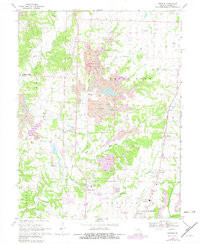 BROWNS, MO HISTORICAL MAP GEOPDF 7.5X7.5