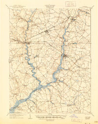 DENTON, MD HISTORICAL MAP GEOPDF 15X15 G