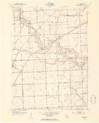 ADAIR, MI HISTORICAL MAP GEOPDF 7.5X7.5