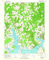LEONARDTOWN, MD HISTORICAL MAP GEOPDF 7.