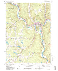 HANCOCK, NY-PA HISTORICAL MAP GEOPDF 7.5