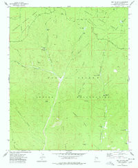 RED TOP MOUNTAIN, AZ HISTORICAL MAP GEOP