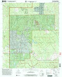 FORT POLK, LA HISTORICAL MAP GEOPDF 7.5X