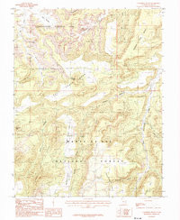 CATHEDRAL BUTTE, UT HISTORICAL MAP GEOPD