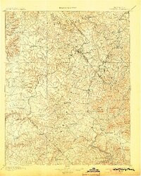 WARTBURG, TN HISTORICAL MAP GEOPDF 30X30