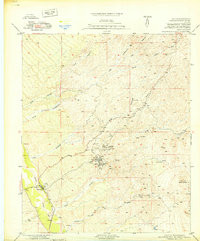 MAMMOTH, AZ HISTORICAL MAP GEOPDF 7.5X7.