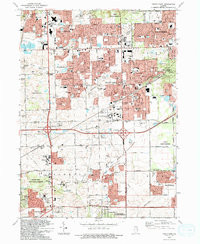 TINLEY PARK, IL HISTORICAL MAP GEOPDF 7.