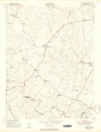 CLARKSVILLE, MD HISTORICAL MAP GEOPDF 7.