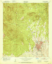 SILVER CITY, NM HISTORICAL MAP GEOPDF 7.