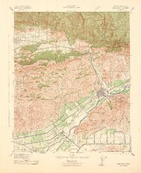 SANTA PAULA, CA HISTORICAL MAP GEOPDF 15