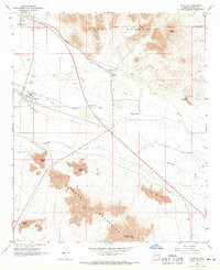 SACATON, AZ HISTORICAL MAP GEOPDF 7.5X7.