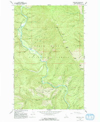 POND PEAK, ID HISTORICAL MAP GEOPDF 7.5X