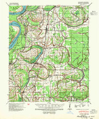 CLAYTON, MS-AR HISTORICAL MAP GEOPDF 15X