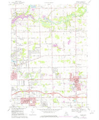 DAVISON, MI HISTORICAL MAP GEOPDF 7.5X7.