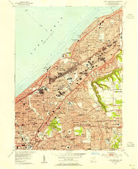 EAST CLEVELAND, OH HISTORICAL MAP GEOPDF