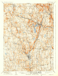 WINSTED, CT HISTORICAL MAP GEOPDF 15X15