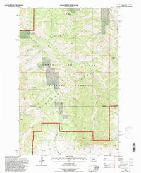 ARROW PEAK, MT HISTORICAL MAP GEOPDF 7.5
