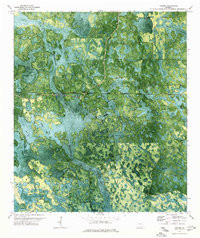 THELMA, GA HISTORICAL MAP GEOPDF 7.5X7.5