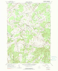 PIERREPONT, NY HISTORICAL MAP GEOPDF 7.5