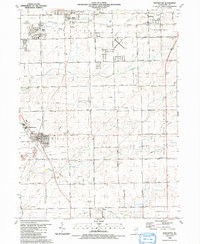 MANHATTAN, IL HISTORICAL MAP GEOPDF 7.5X