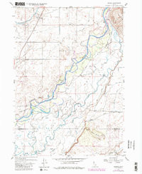 PINGREE, ID HISTORICAL MAP GEOPDF 7.5X7.